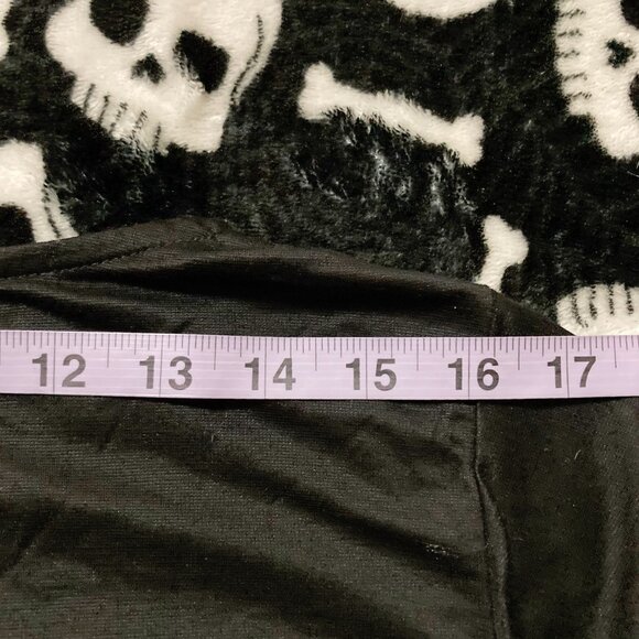 ANNE KLEIN Black asymmetrical v-neck 3/4th sleeve top ~ MEDIUM LARGE XL shirt - Picture 11 of 14